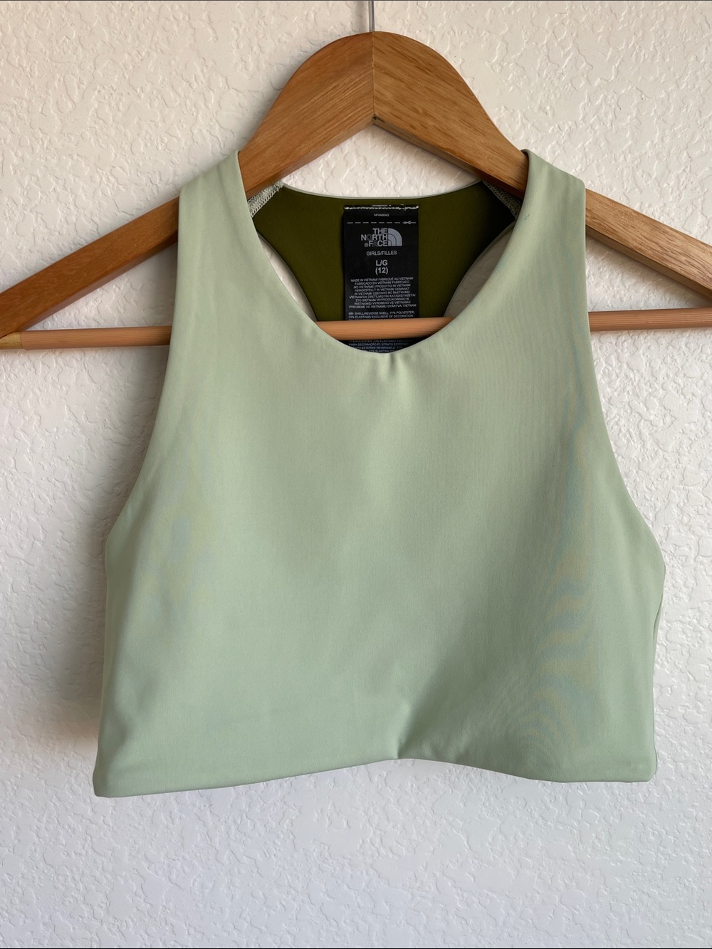The North Face Girls' Never Stop Reversible Sports Bra / Tank Top